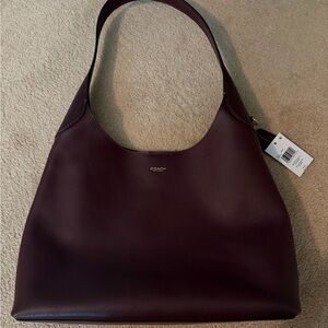 Coach Brooklyn 34 Merlot  Brand New